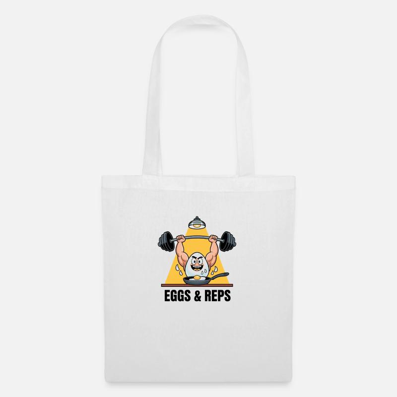 Eggs & Reps - Tote Bag - white