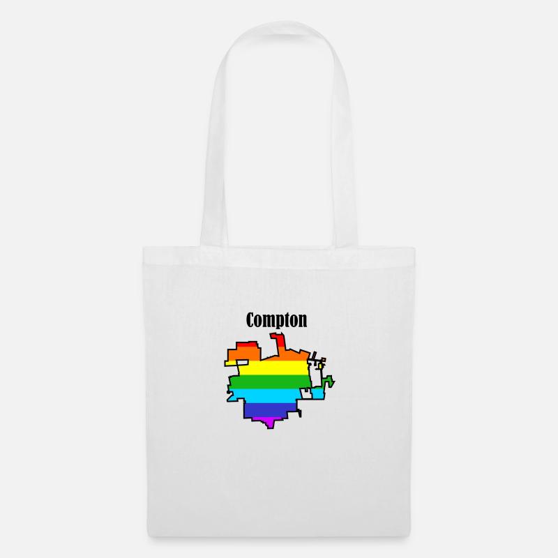 Compton rainbow - Tote Bag - white