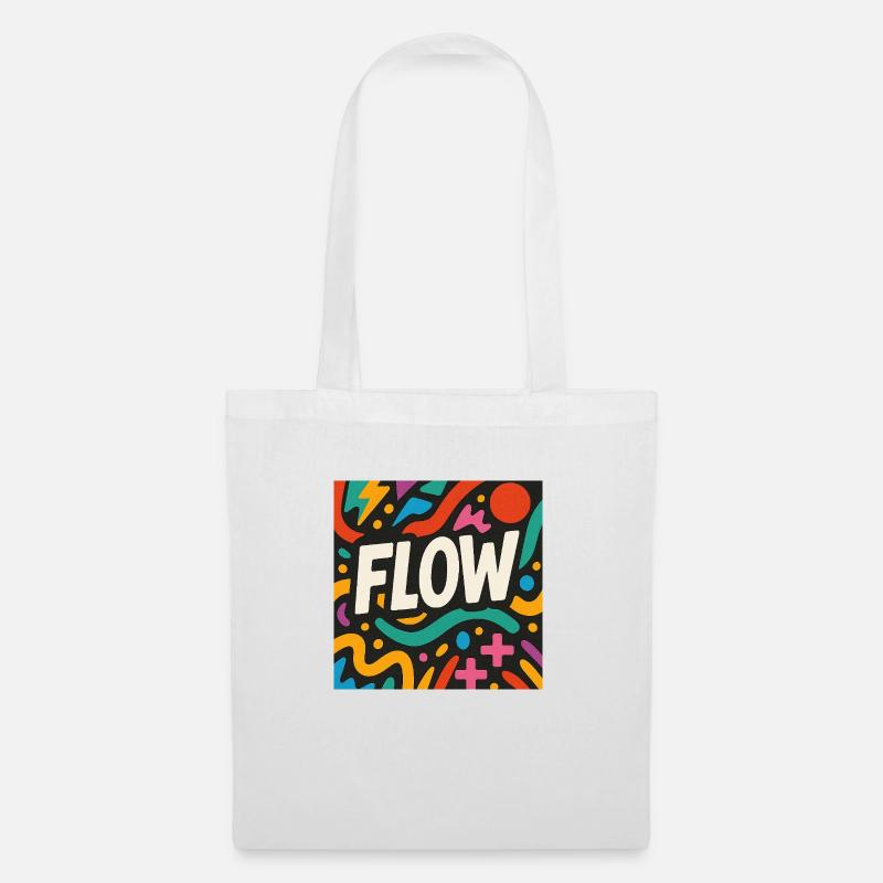 Flow - Stoffbeutel - Weiß