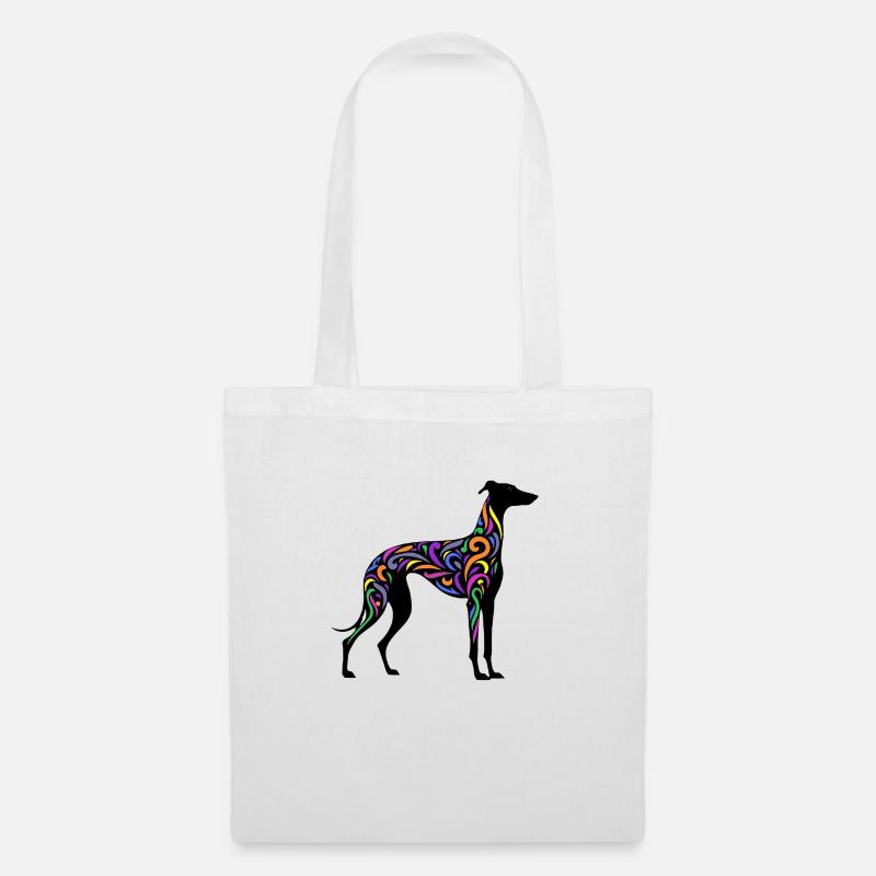 Rainbow Galgo - 20250605 - Stoffbeutel - Weiß