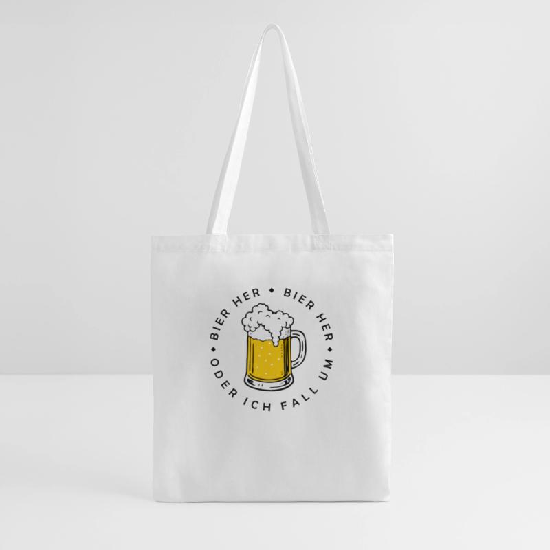 Bees here - Oder ich fall um! Tote Bag