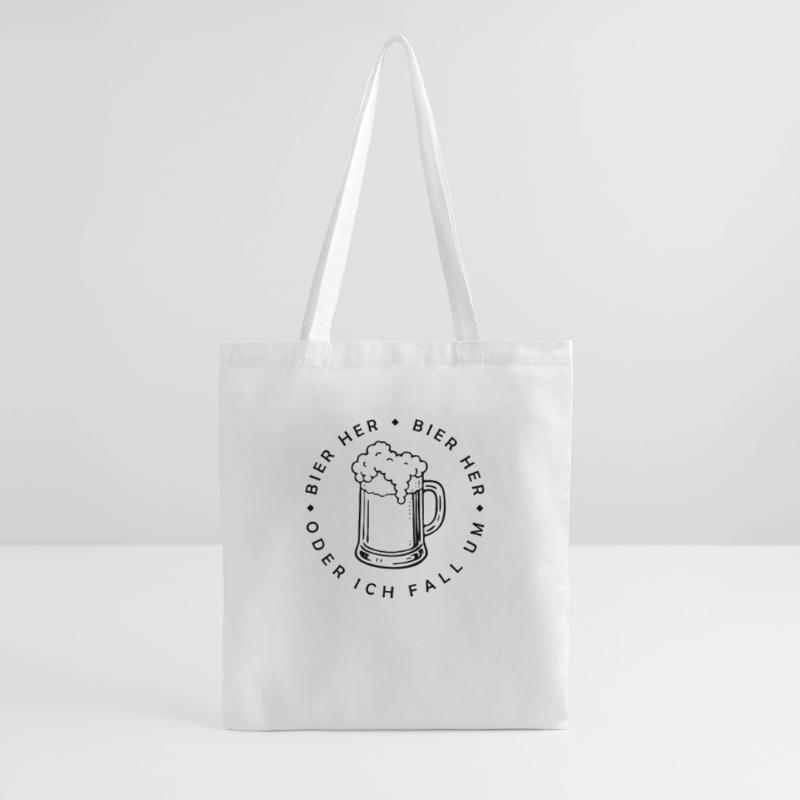 Bees here - Oder ich fall um! Tote Bag