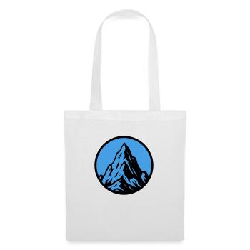 Mountain Icon Mountain Mountains - Tote Bag - white - Front