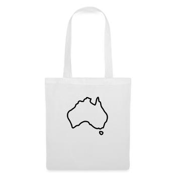 Australia logo - Sac en tissu - blanc - Devant