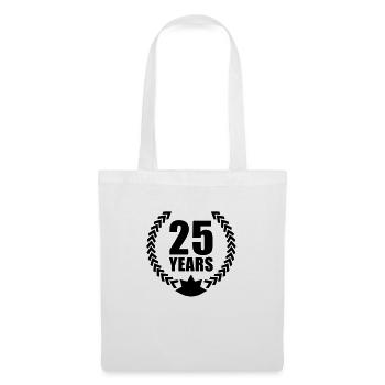 25_years__f1 - Sac en tissu - blanc - Devant
