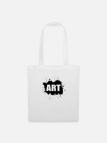 art - Stoffbeutel - Weiß