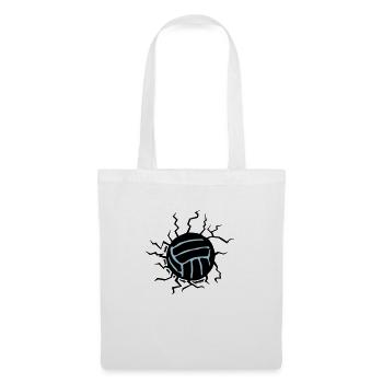 Crack volley impact ground volleyball waterpolo - Tote Bag - white - Front
