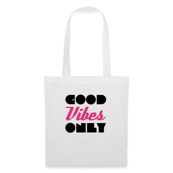 Good Vibes - Sac en tissu - blanc - Devant