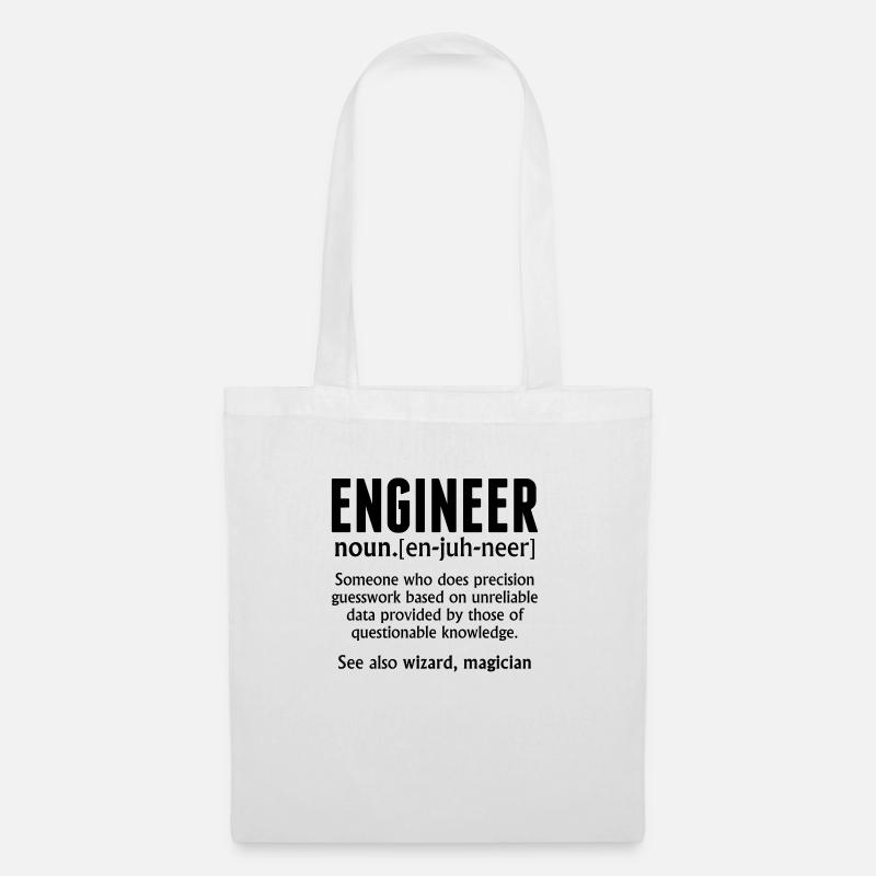 ENGINEER - Tote Bag - white