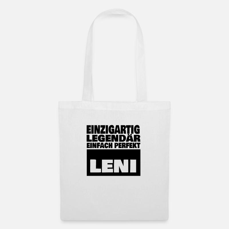 Leni - Stoffbeutel - Weiß