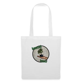 Amateur de bonsaï - Sac en tissu - blanc - Devant