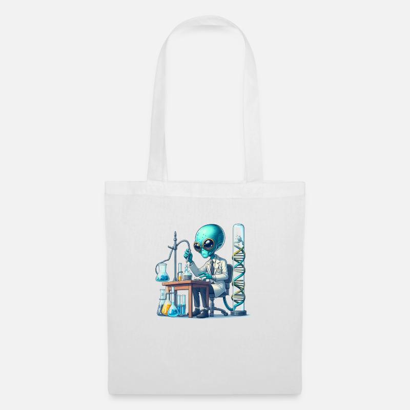 Expérimentation extraterrestre - Sac en tissu - blanc