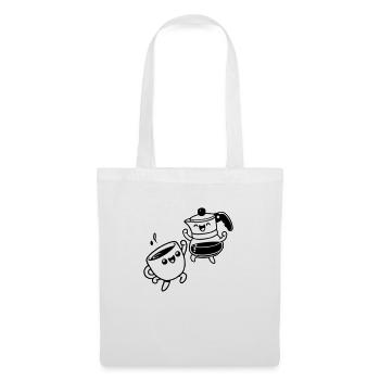 Good morning coffee - Tote Bag - white - Front