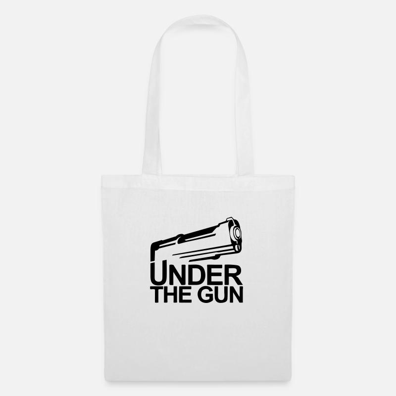 under the gun - UTG Poker - Stoffbeutel - Weiß