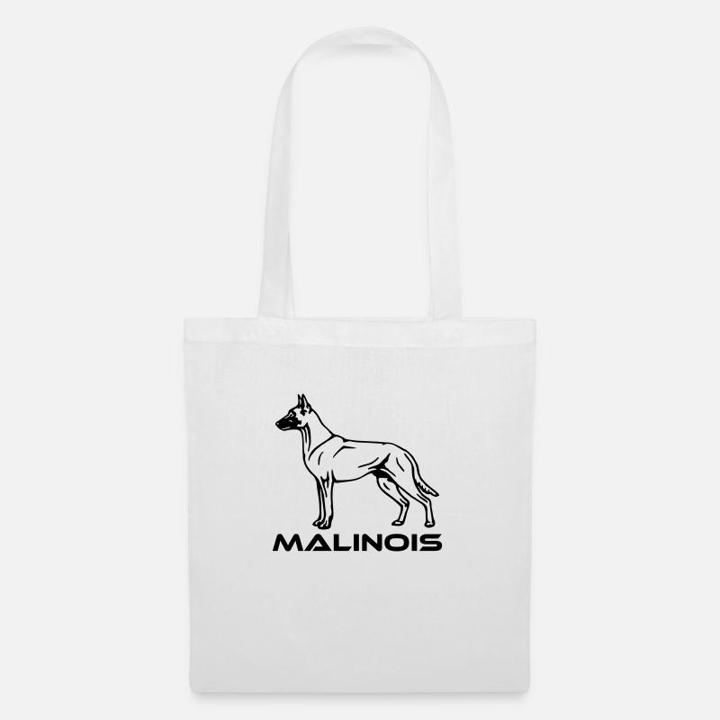 519 Malinois - Stoffbeutel - Weiß