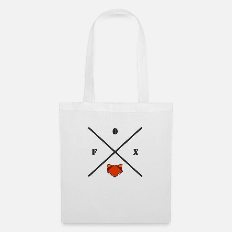 Fox - Tote Bag - white