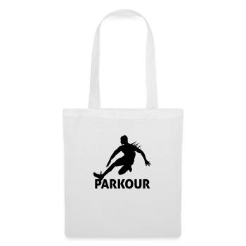 le parkour - Sac en tissu - blanc - Devant