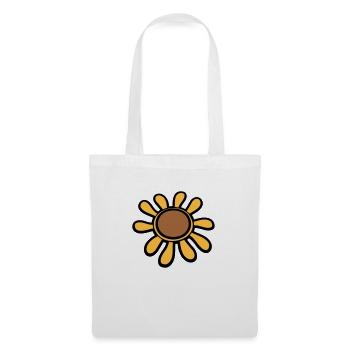 Small Sunflower Sun Flower Pretty Flower - Tote Bag - white - Front