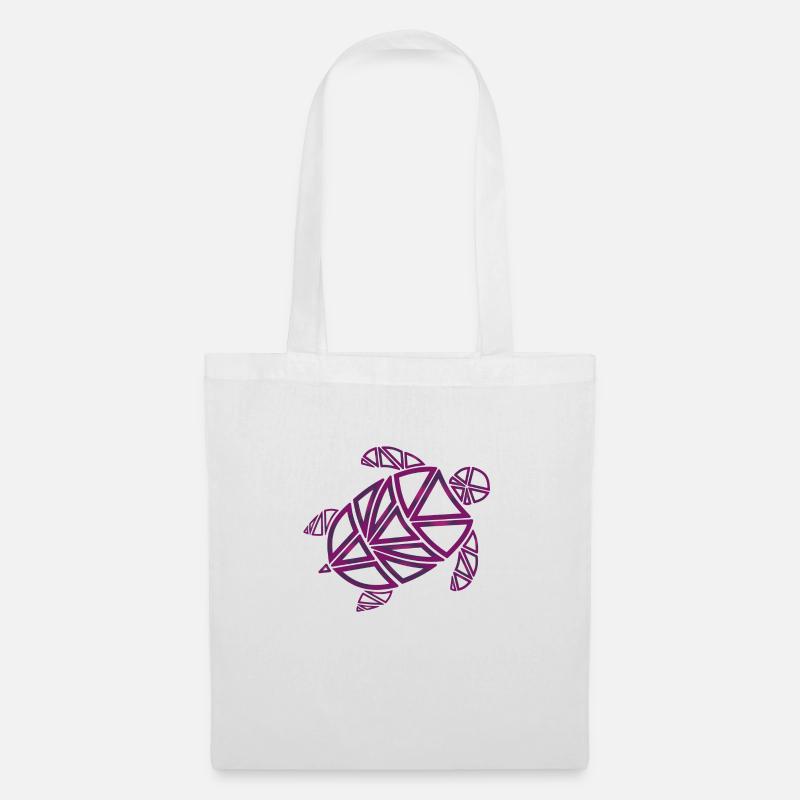 Turtle - Tote Bag - white