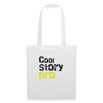 Cool story Bro - Tote Bag - white - Front