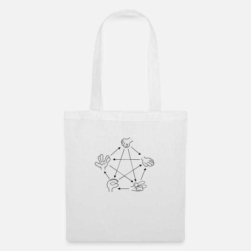 Lizard Spock - Stoffbeutel - Weiß