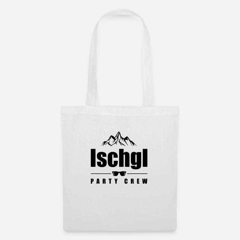 ischgl party crew - Stoffbeutel - Weiß