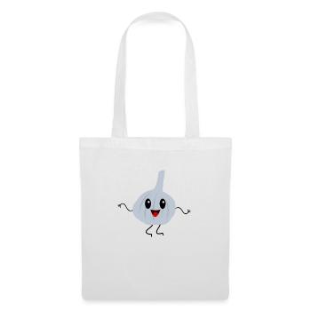 Journée nationale de l'ail - Sac en tissu - blanc - Devant