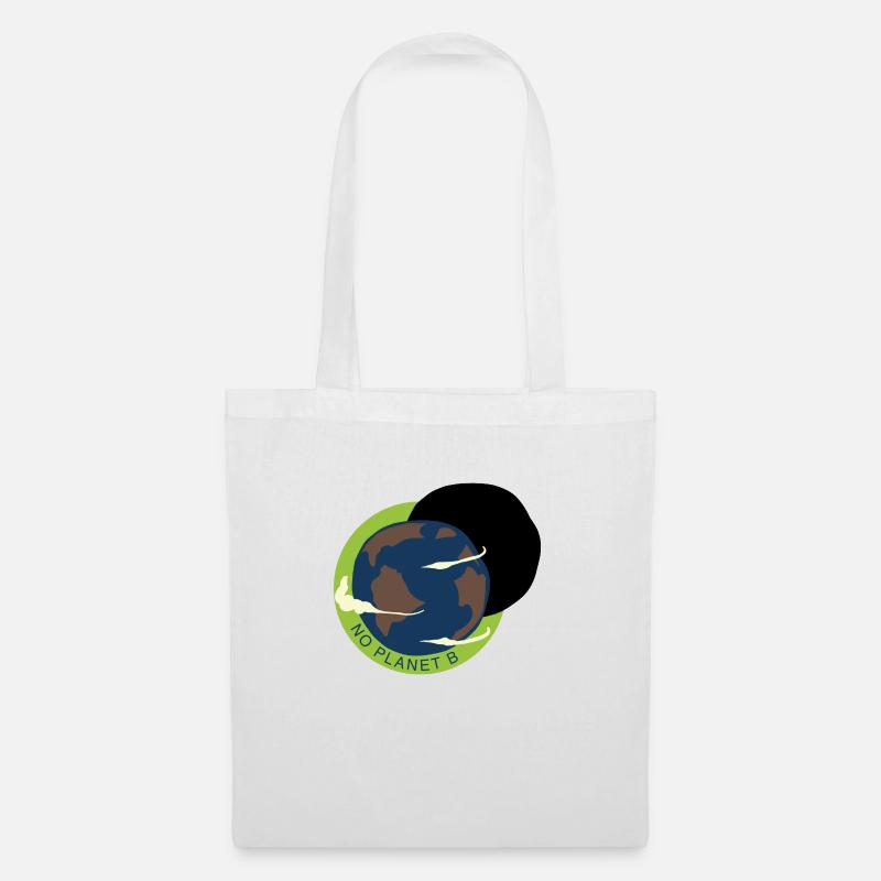 No Planet B 02 - Stoffbeutel - Weiß