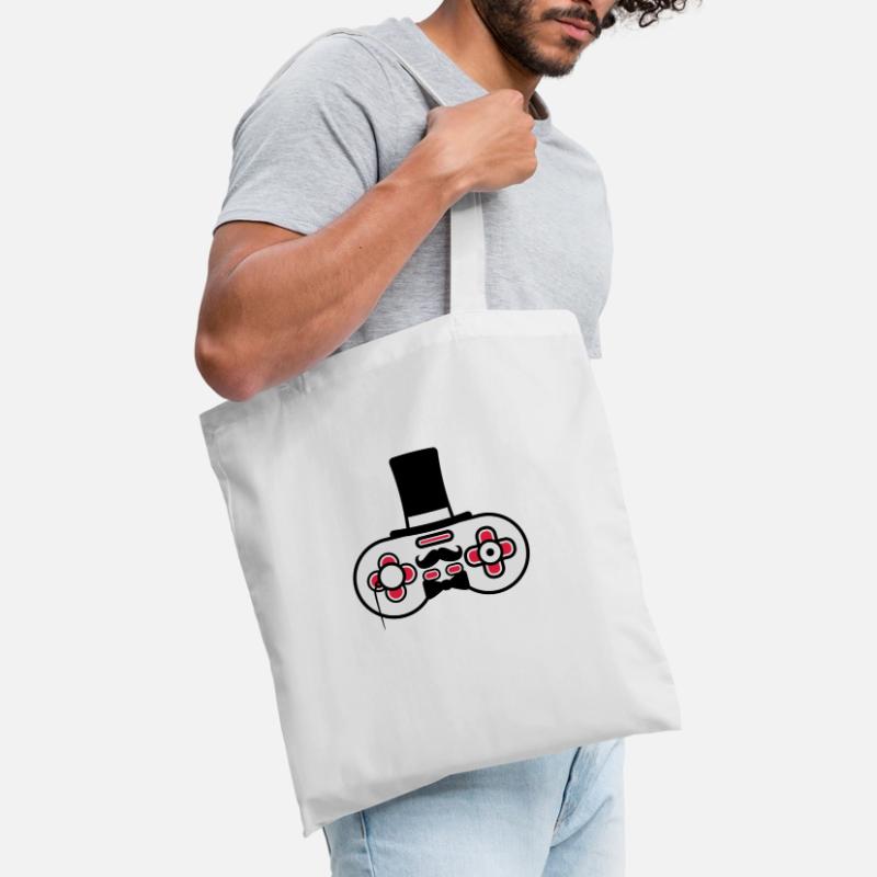Gentlemen old controller retro Tote Bag