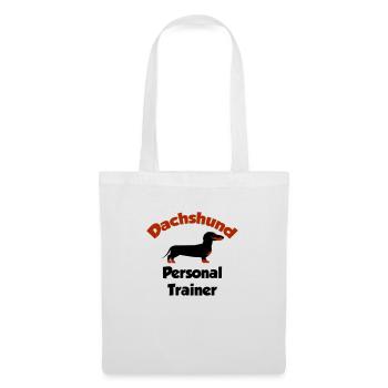 Dachshund - Personal Trainer - Tote Bag - white - Front