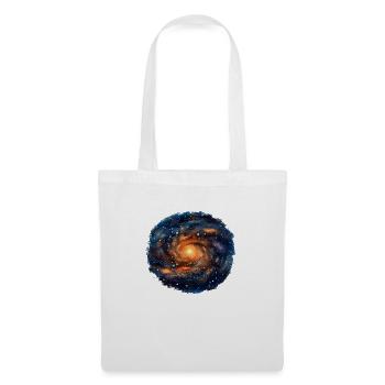 Univers de la Voie lactée - Sac en tissu - blanc - Devant