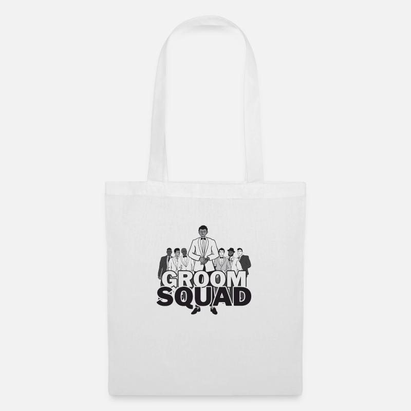 Groom Squad - Stoffbeutel - Weiß