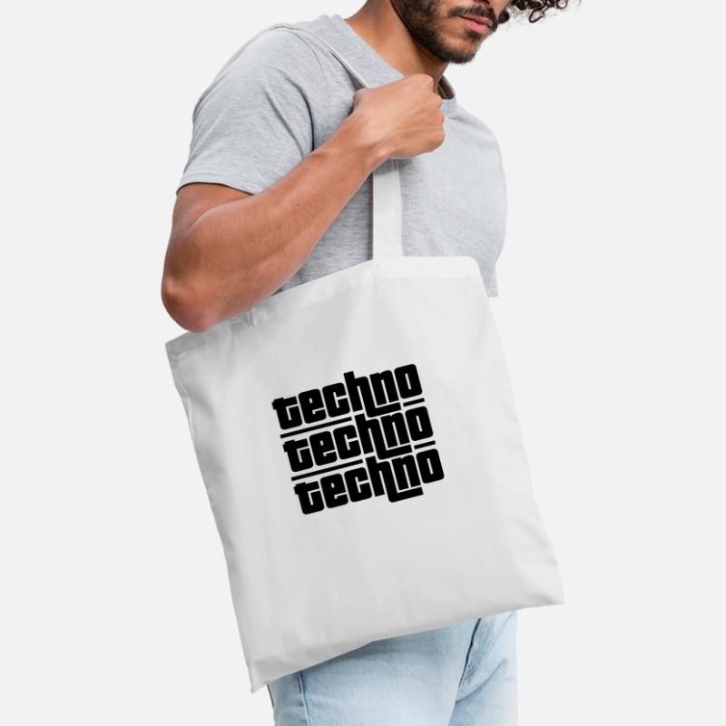 Techno Techno Techno Stoffbeutel