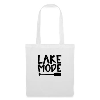 Lake Mode Adventure PaddelMotivation Design - Stoffbeutel - Weiß - Vorne
