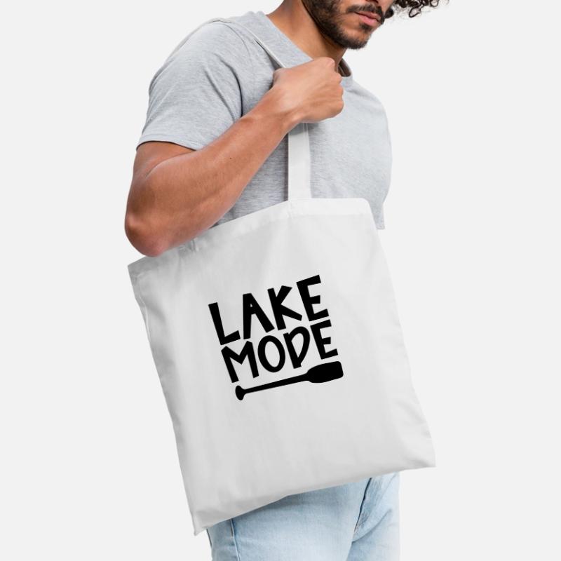 Pagaie d’aventure en mode lacConception de motivation Sac en tissu