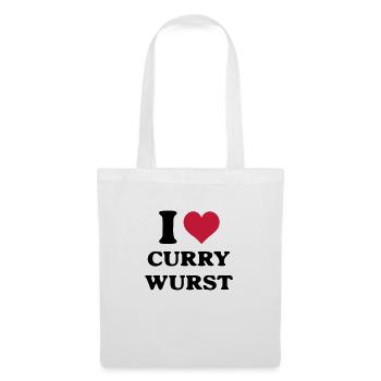 Currywurst i love - Tote Bag - white - Front