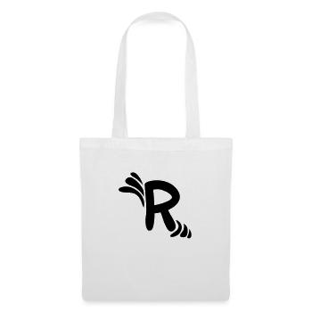 Letter R & Pattern - Tote Bag - white - Front