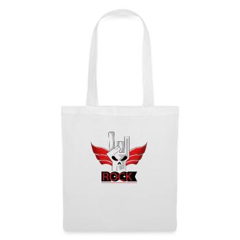 rock hand - Tote Bag - white - Front