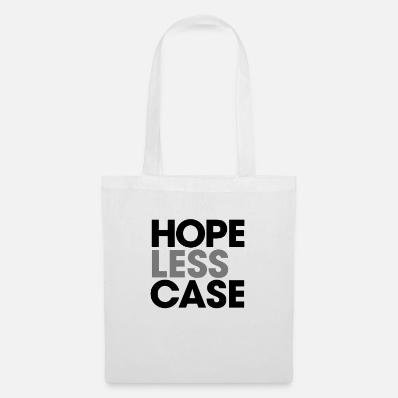 Chute désespérée, couleurs de conception modifiables - Sac en tissu - blanc