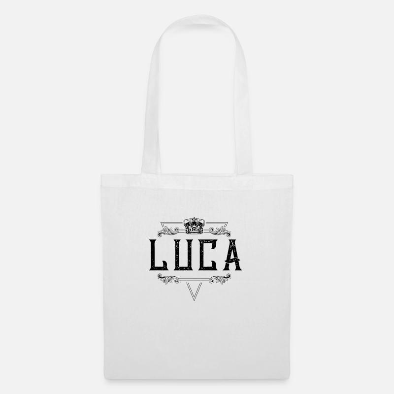 Luca Navn - Mulepose - hvid