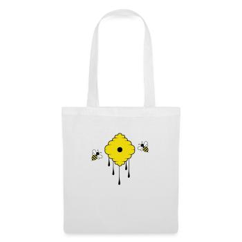 honey bees - Tote Bag - white - Front