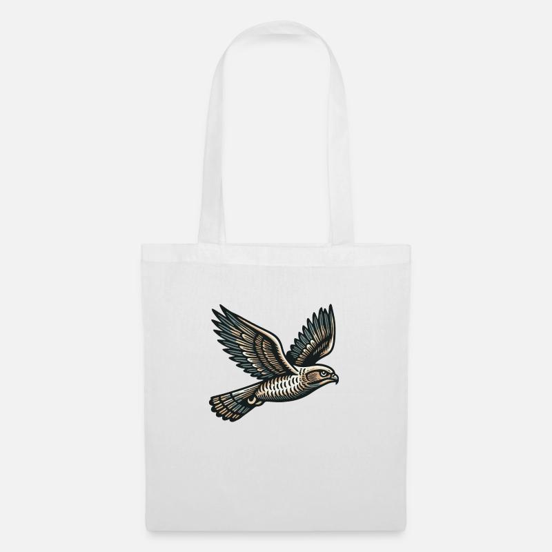 Hawk - Tote Bag - white