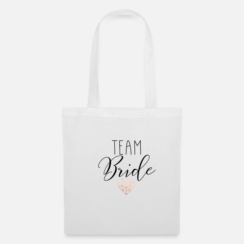 Team Bride - Tote Bag - white