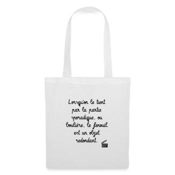 Kaameløtt - Réplique Culte - Citation Karadoc - Sac en tissu - blanc - Devant