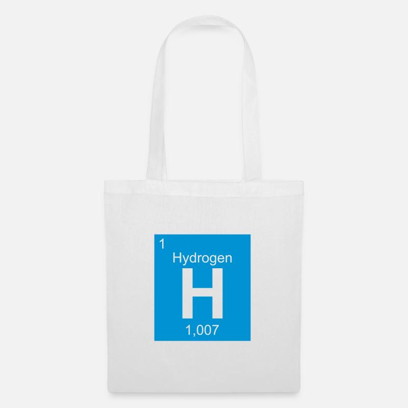 Hydrogen Atom Periodic Table Hydrogen Element - Tote Bag - white