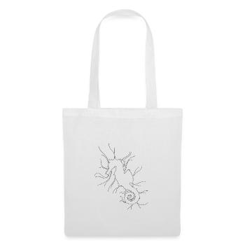 Hippocampe de Zeepaardje - Sac en tissu - blanc - Devant
