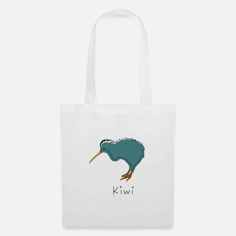 Kiwi 1 - Stoffbeutel - Weiß