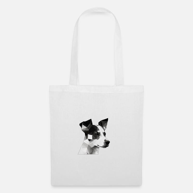 JACK RUSSELL - Stoffbeutel - Weiß