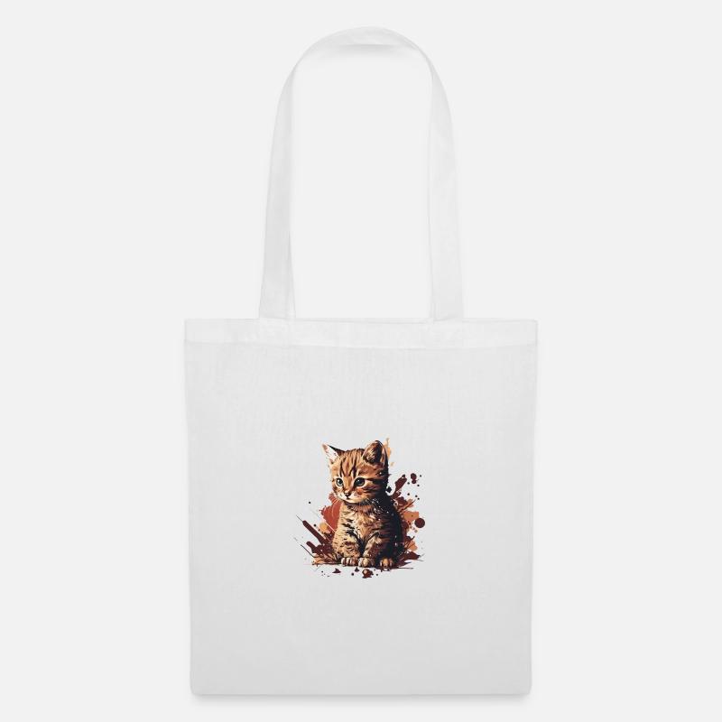KITTEN - Stoffbeutel - Weiß