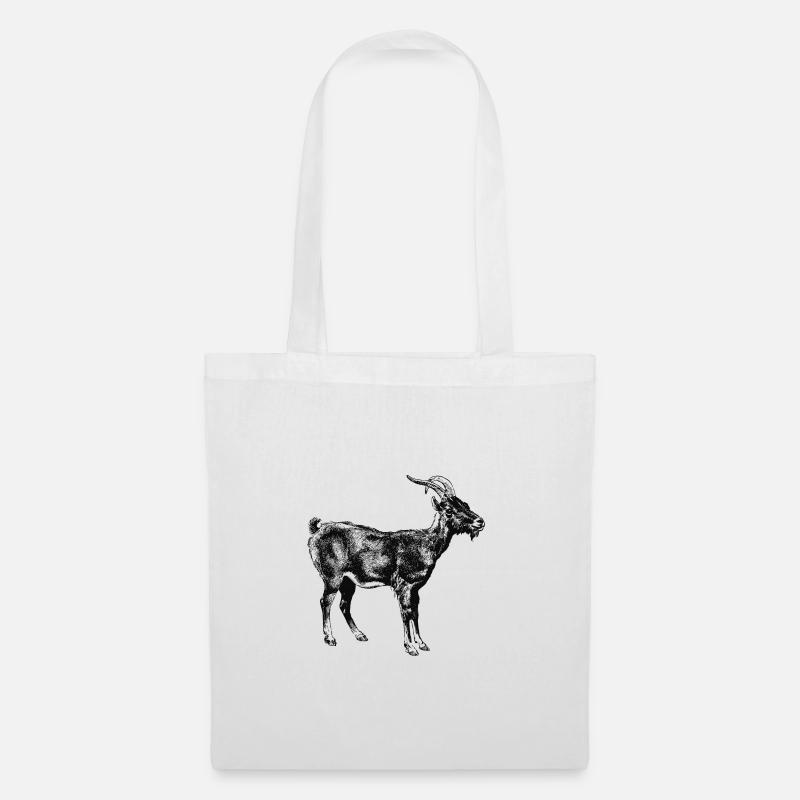 Goat - Stoffbeutel - Weiß